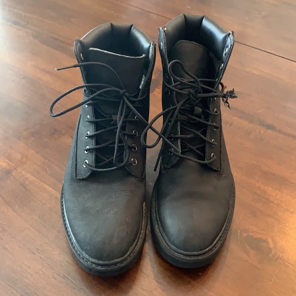 Black timberland boots - Picture 2 of 7